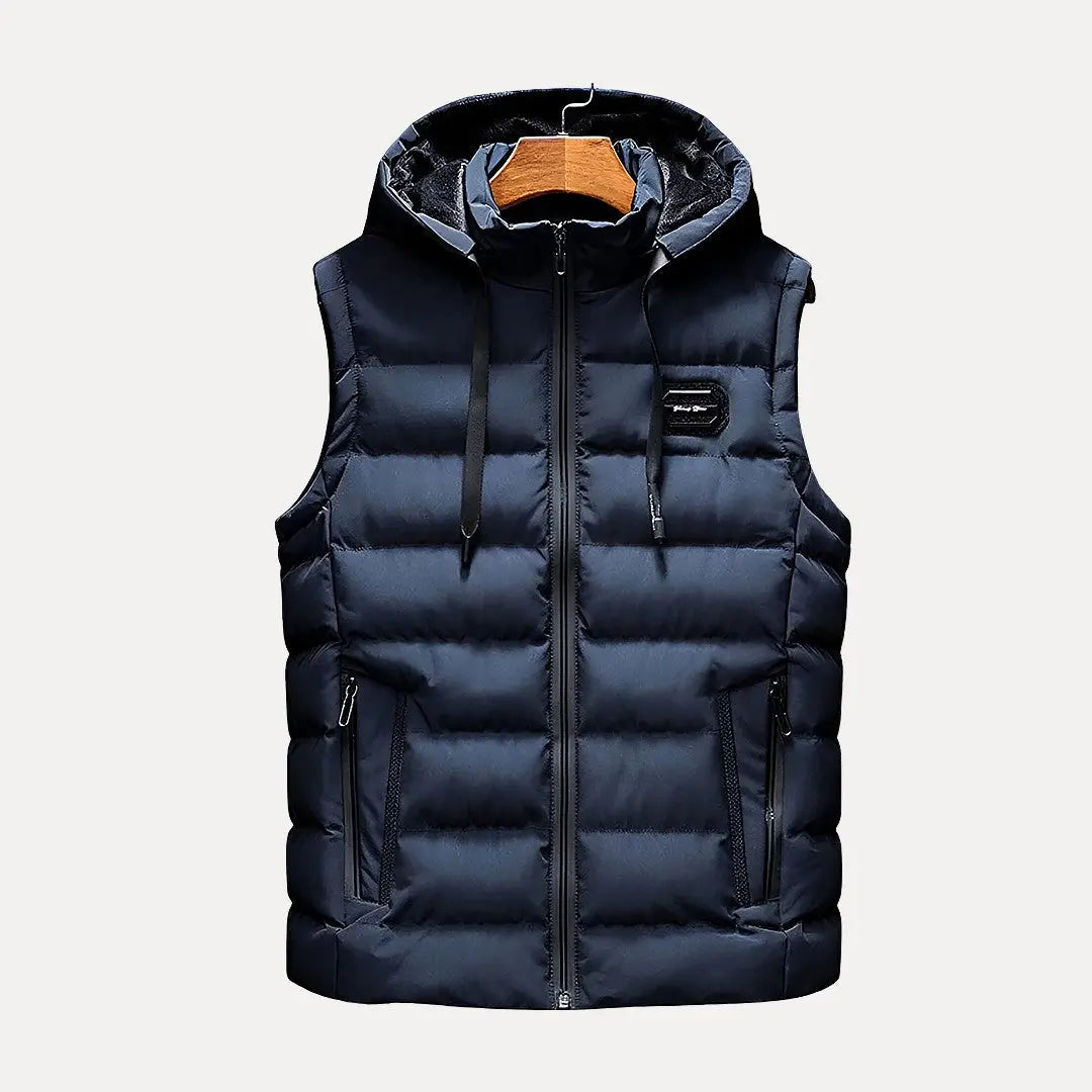 Cassius | Gilet à capuche de luxe pour homme
