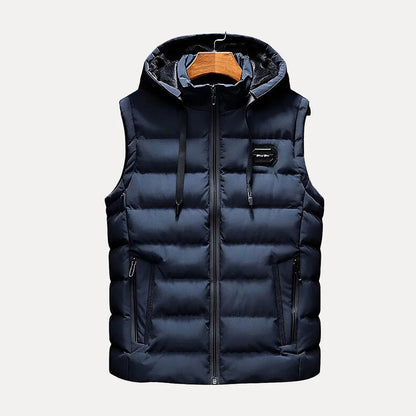 Cassius | Gilet à capuche de luxe pour homme