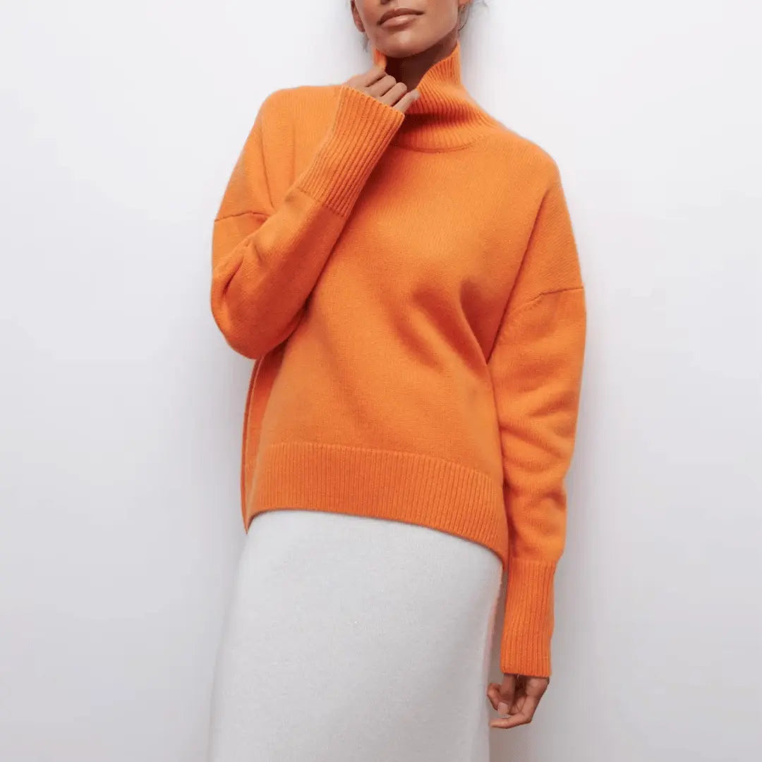 Cataline | Pull en col roulé de luxe pour femme