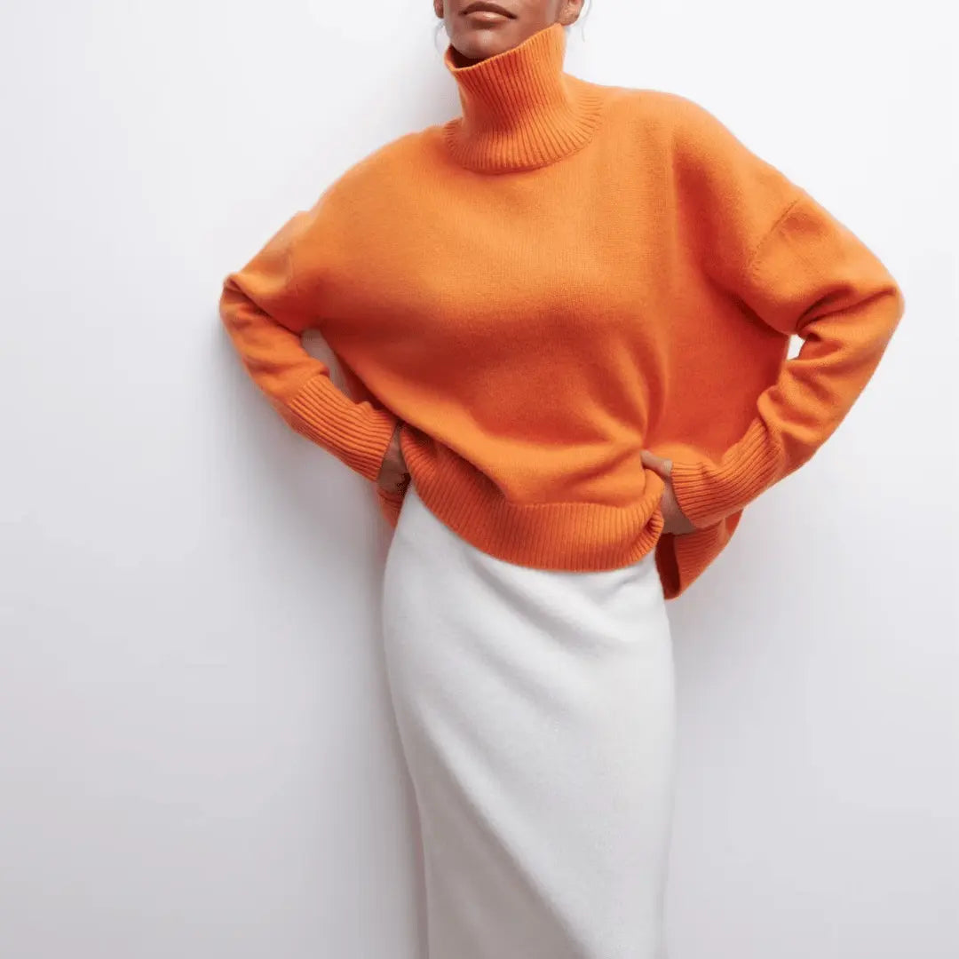 Cataline | Pull en col roulé de luxe pour femme
