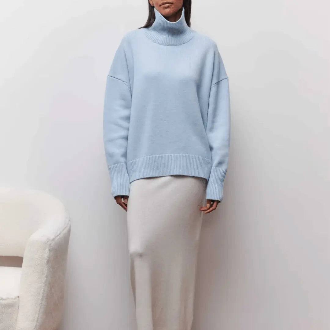 Cataline | Pull en col roulé de luxe pour femme