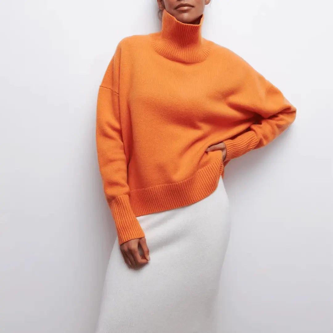 Cataline | Pull en col roulé de luxe pour femme