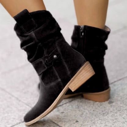 Catrina | Bottes en daim pour femmes