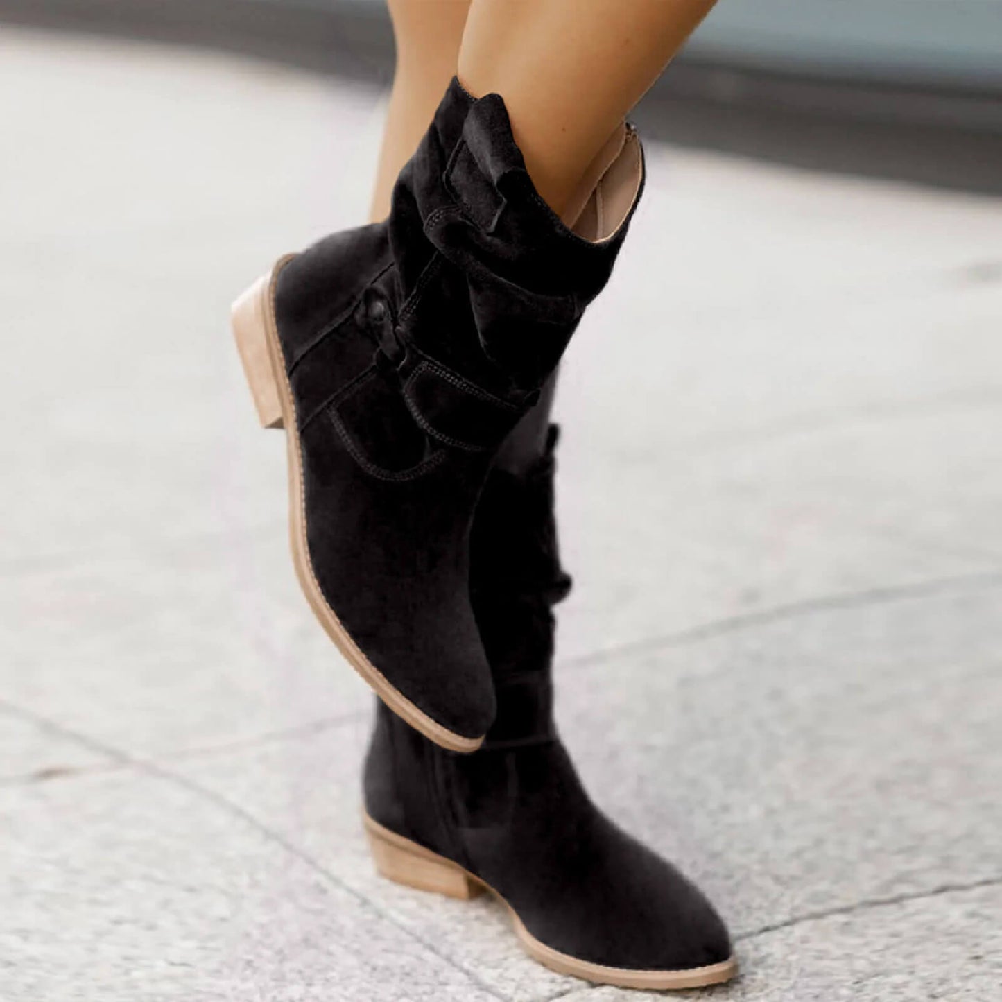 Catrina | Bottes en daim pour femmes