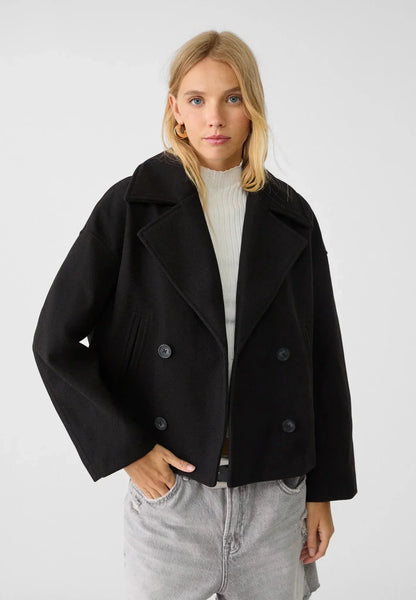 Celly | Veste cropped à double boutonnage pour femmes