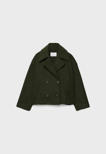 Celly | Veste cropped à double boutonnage pour femmes