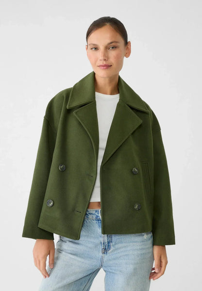 Celly | Veste cropped à double boutonnage pour femmes