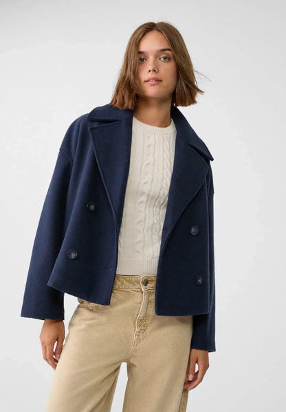 Celly | Veste cropped à double boutonnage pour femmes