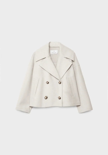 Celly | Veste cropped à double boutonnage pour femmes
