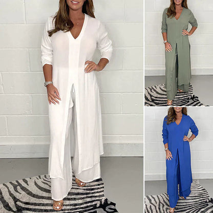 Cess | Ensemble de vêtements décontractés deux pièces pour femmes