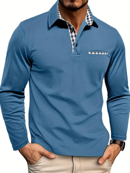 Charel | Polo à manches longues pour hommes