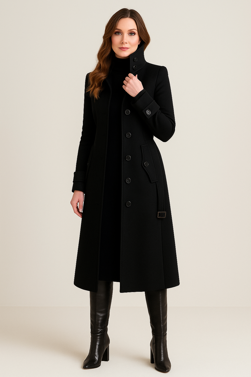 Charie | Women’s High-Neck Winter Coat