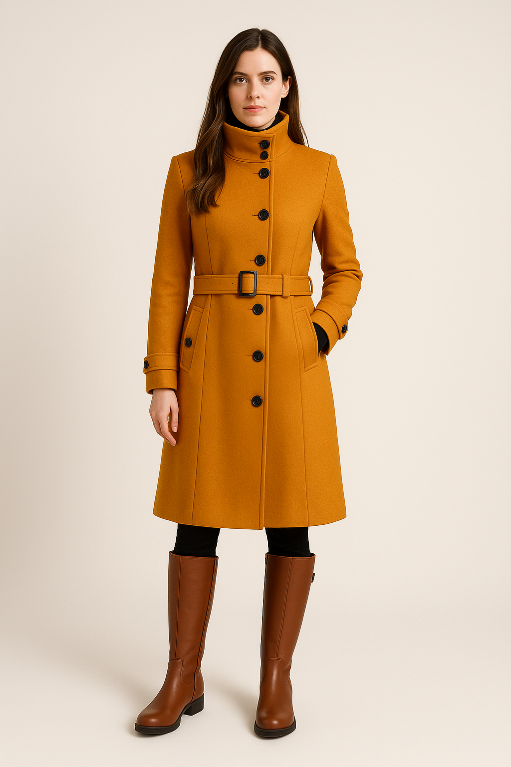 Charie | Women’s High-Neck Winter Coat