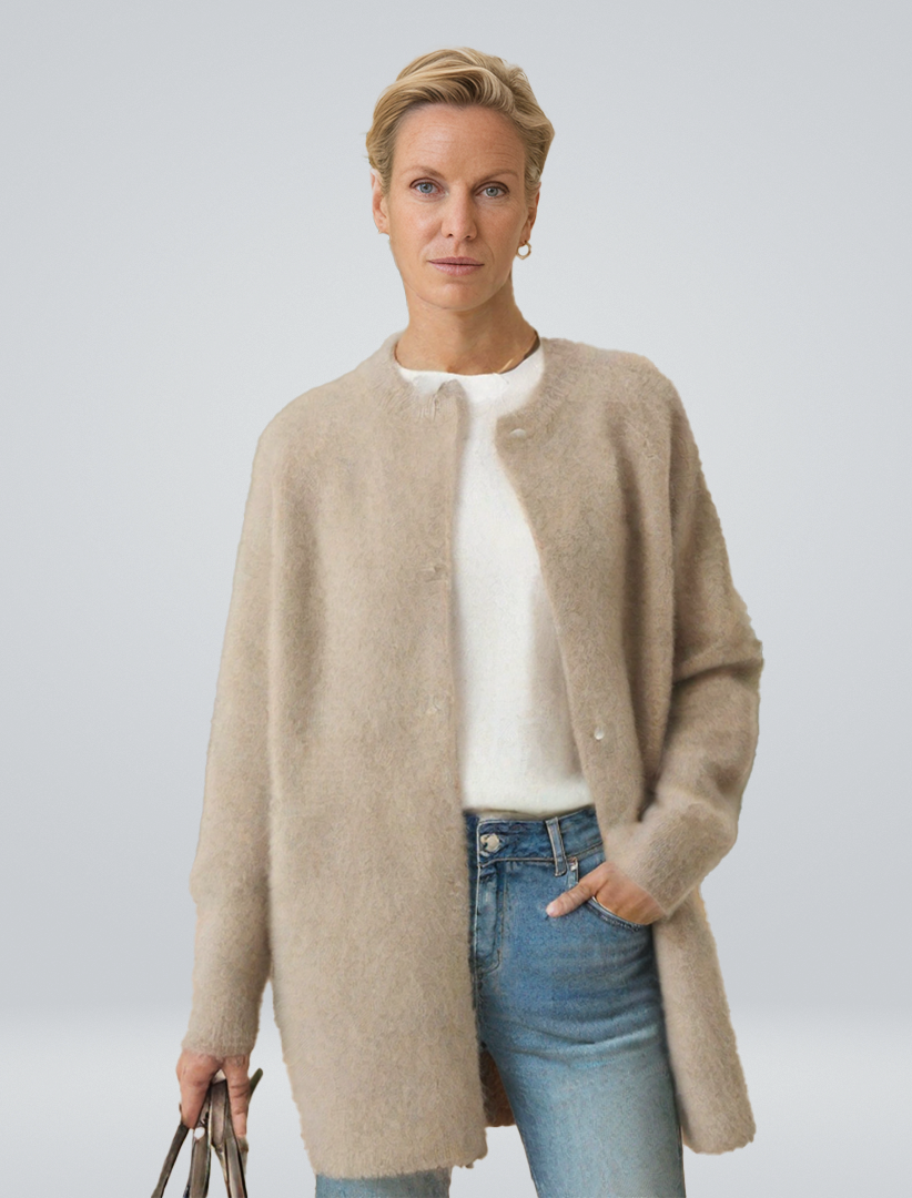 Clarita | Cardigan en tricot élégant pour femmes