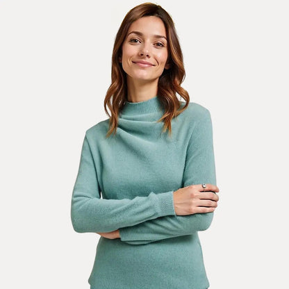 Cora | Pull en laine tricoté à col rond pour femme
