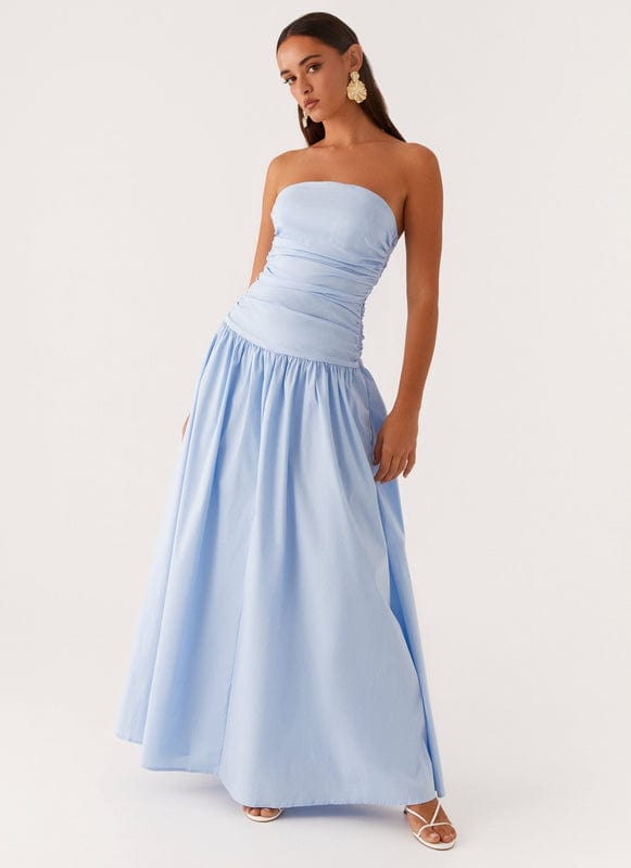 Coralia | Sleeveless Maxi Dress in Blue1