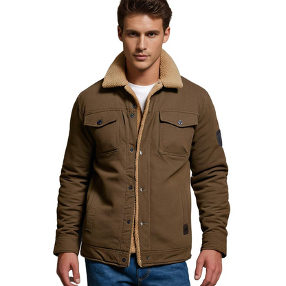 Cristoff | Veste d'hiver doublée en sherpa pour homme