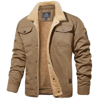 Cristoff | Veste d'hiver doublée en sherpa pour homme