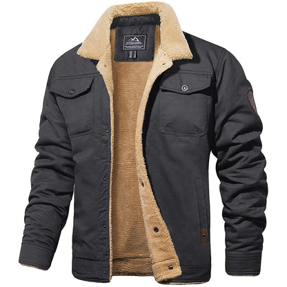 Cristoff | Veste d'hiver doublée en sherpa pour homme
