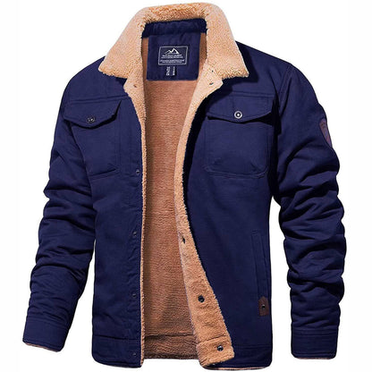 Cristoff | Veste d'hiver doublée en sherpa pour homme