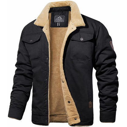 Cristoff | Veste d'hiver doublée en sherpa pour homme