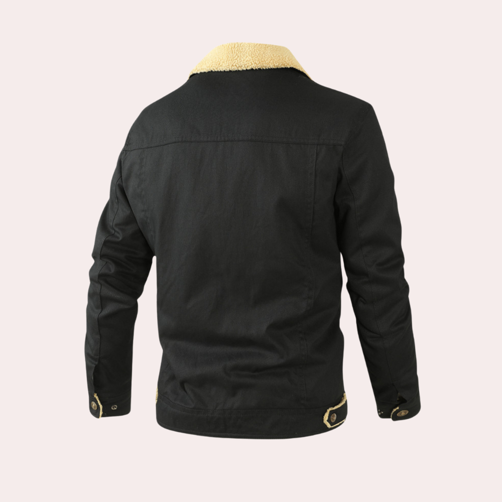Cristoff | Veste d'hiver doublée en sherpa pour homme