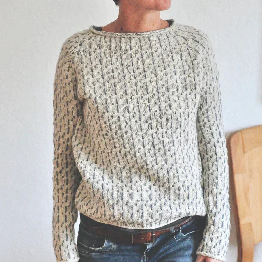 Danaya | Women’s Casual Boat-Neck Knit Sweater