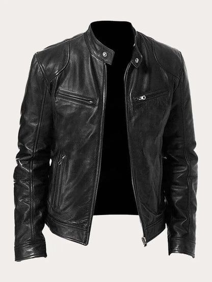 Danny | Veste en cuir robuste pour hommes