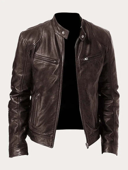Danny | Veste en cuir robuste pour hommes
