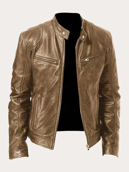 Danny | Veste en cuir robuste pour hommes