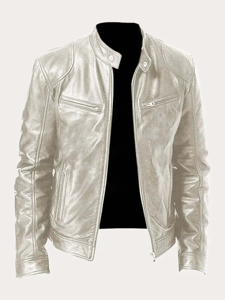 Danny | Veste en cuir robuste pour hommes