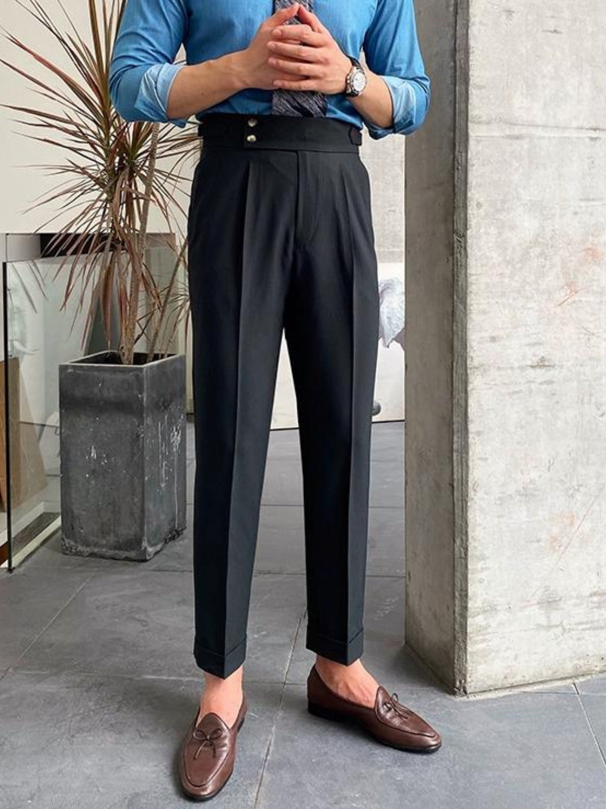 Dean | Pantalons Gurkha old money pour hommes