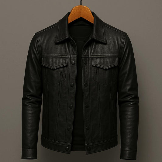 Delviera | Men’s Premium Rider Leather Jacket