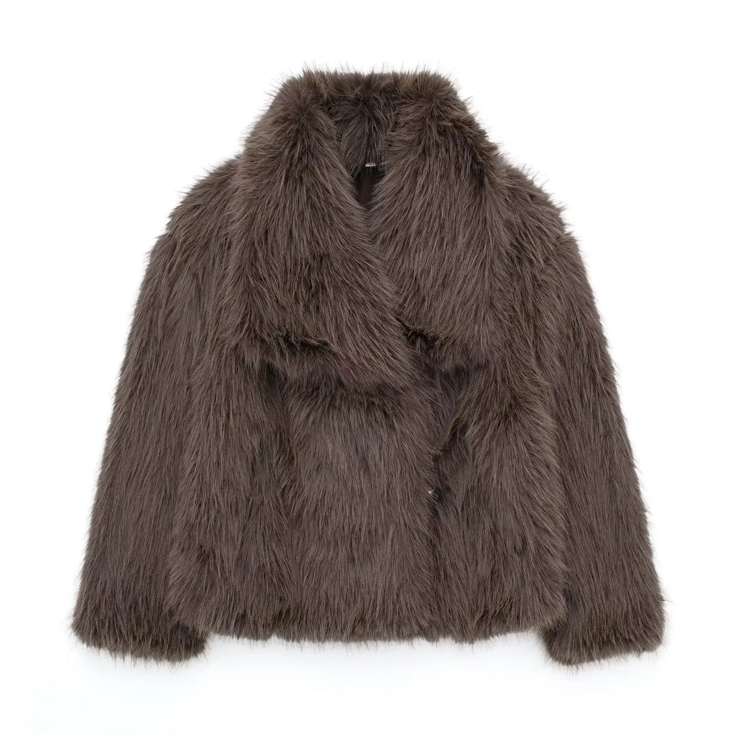 Ela | Manteau en fausse fourrure pour femme