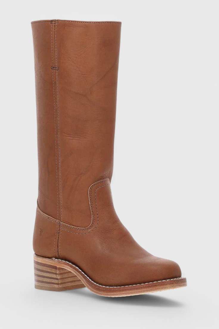 Ellaida | Bottes en cuir à talons hautes pour femmes