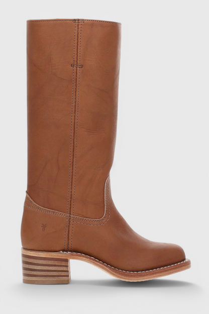 Ellaida | Bottes en cuir à talons hautes pour femmes
