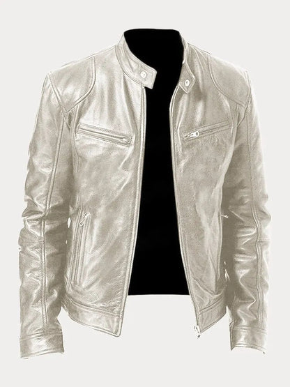 Enrique | Men’s Classic Leather Moto Jacket