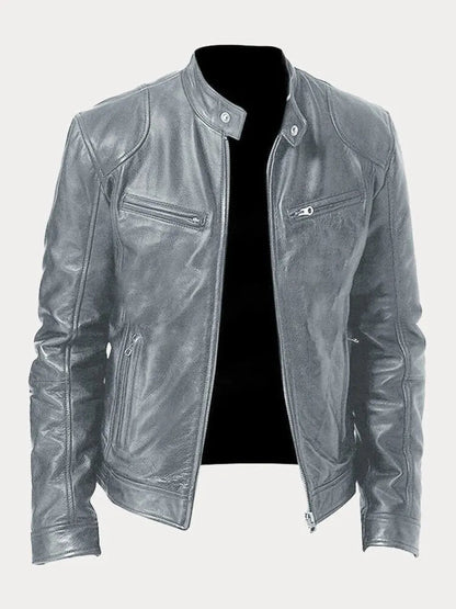 Enrique | Men’s Classic Leather Moto Jacket