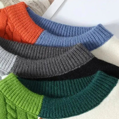 Mackenly | Pull en patchwork Vanguard pour homme