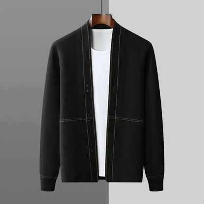 Kiera | Cardigan en laine de luxe pour homme