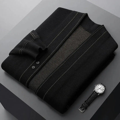 Kiera | Cardigan en laine de luxe pour homme