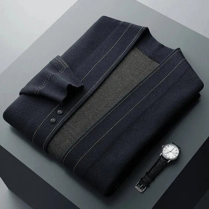 Kiera | Cardigan en laine de luxe pour homme