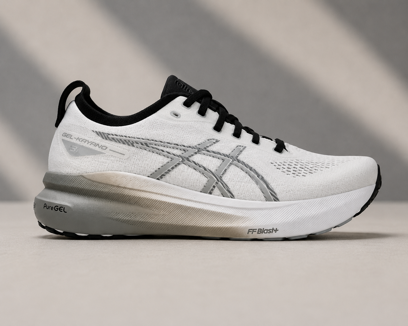 ASICS Gel-Kayano 31 Adaptive Stability Road Running Shoes Lightweight Cushion Trainers