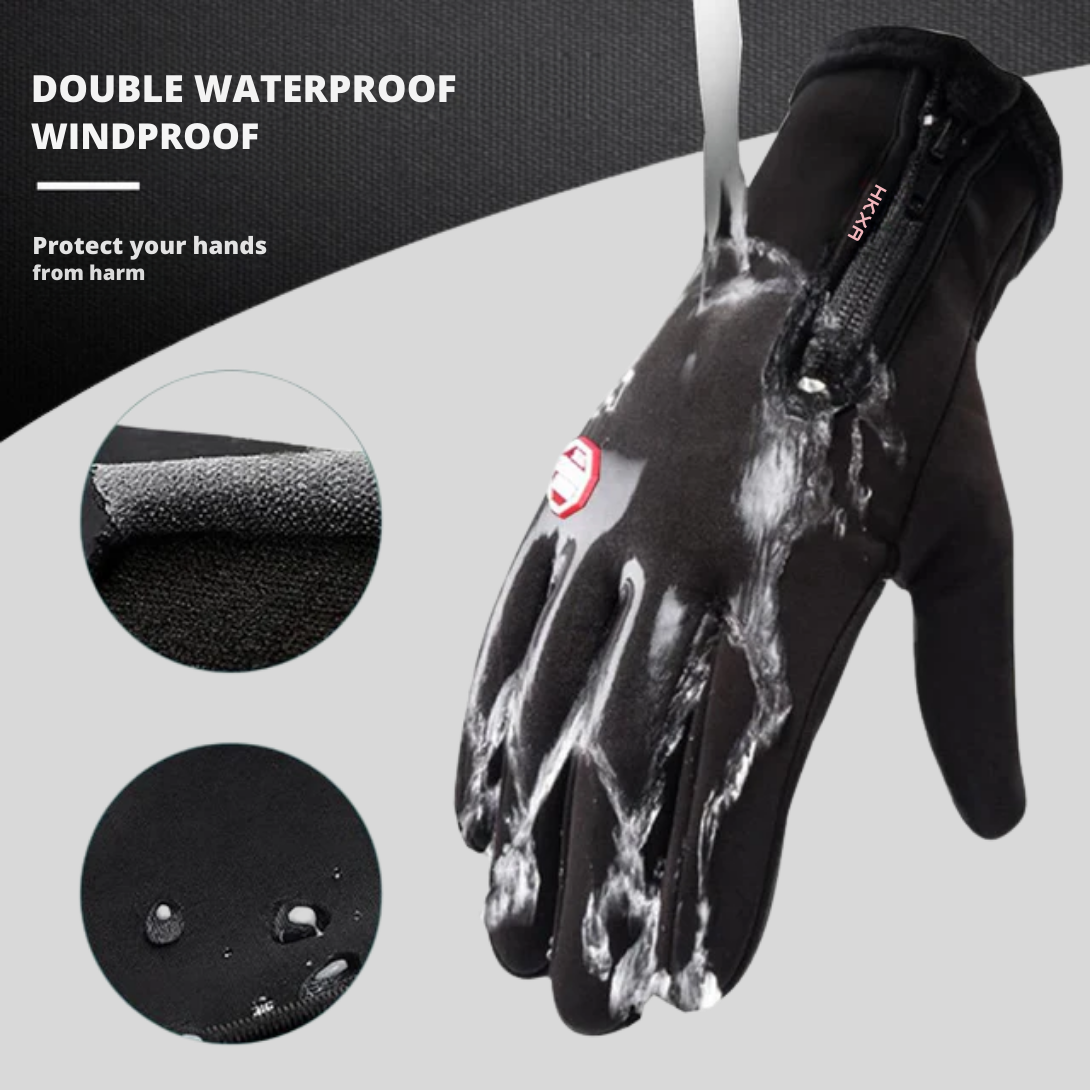 Glacier | Gants thermiques unisexe pour l'hiver