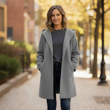 Storme | Manteau surdimensionné en mélange de laine pour femmes