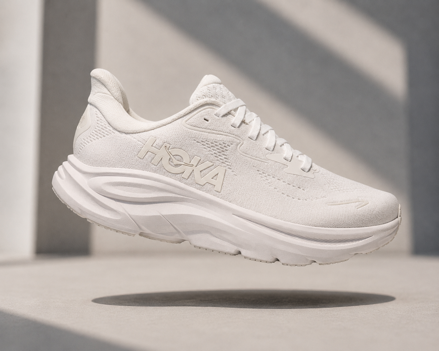 HOKA Clifton 10 Running Shoes Lightweight EVA Cushion Breathable Road Trainers