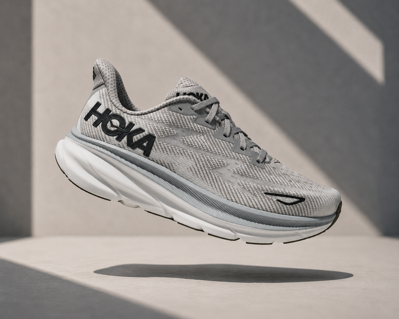 HOKA Clifton 9 Running Shoes Lightweight EVA Cushion Breathable Daily Trainers