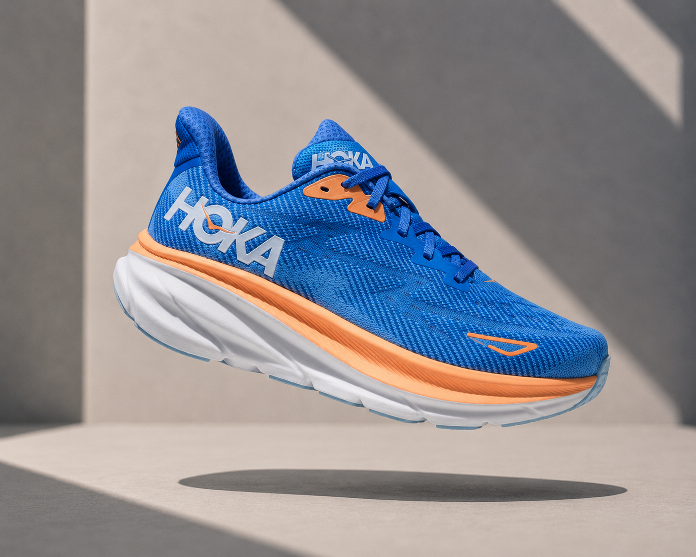 HOKA Clifton 9 Running Shoes Lightweight EVA Cushion Breathable Daily Trainers