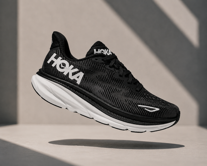 HOKA Clifton 9 Running Shoes Lightweight EVA Cushion Breathable Daily Trainers
