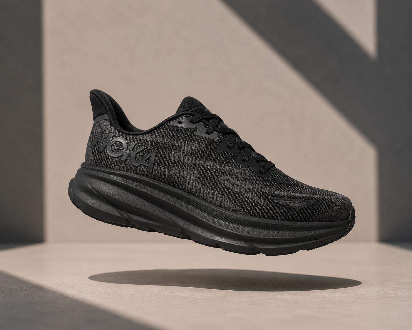 HOKA Clifton 9 Running Shoes Lightweight EVA Cushion Breathable Daily Trainers